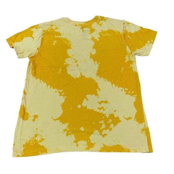 Golden State Warriors T-Shirt Men’s Size M Yellow Tie-Dye Retro NBA Basketball - Picture 5 of 5